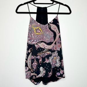 Express Reversible Barcelona‎ Cami Paisley Black XS